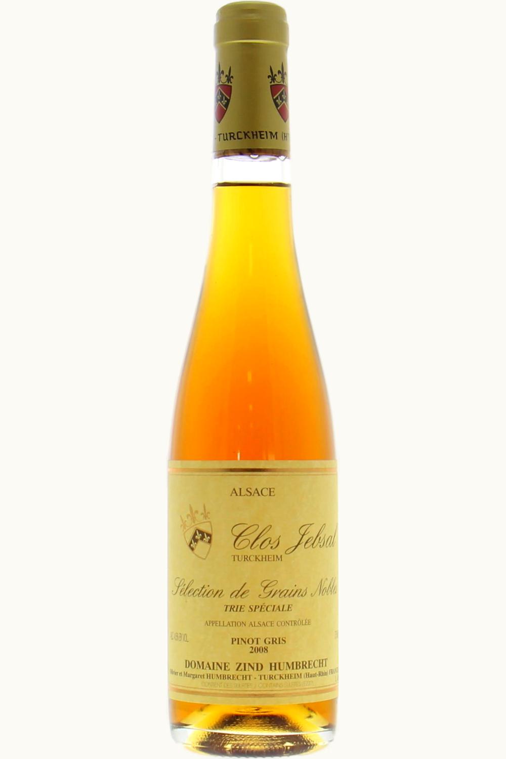 Domaine Zind Humbrecht Domaine Zind Humbrecht Pinot Gris Select de Grain Noble Clos Jebsal Alsace, 1996