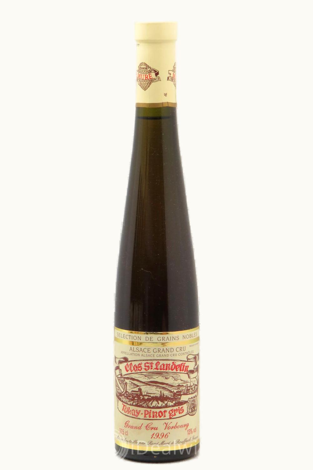 Rene Mure Pinot Gris Vorbourg Select de Grain Noble Grand Cru Clos St. Landelin Alsace, 1996