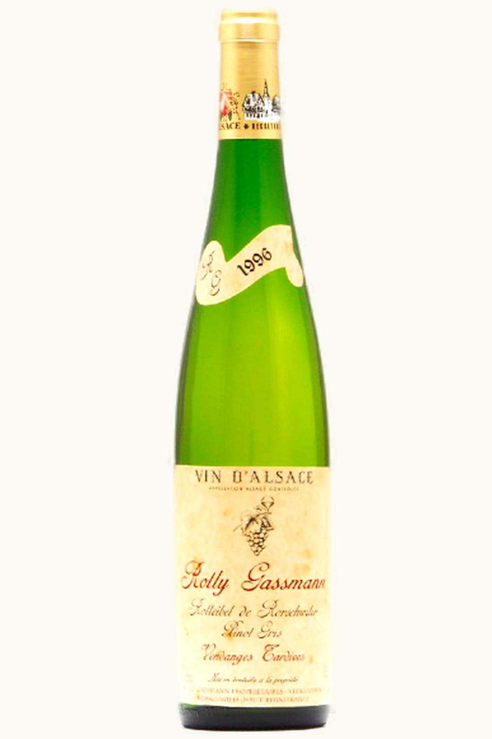 Rolly Gassmann Pinot Gris Rotleibel de Rorschwihr Vendange Tardive Alsace, 1996
