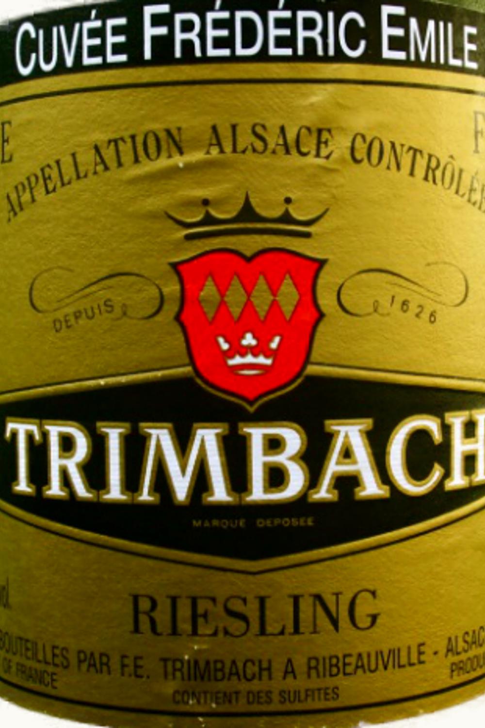 F.E. Trimbach F.E. Trimbach Riesling Cuvee Frederic Emile Alsace, 1995
