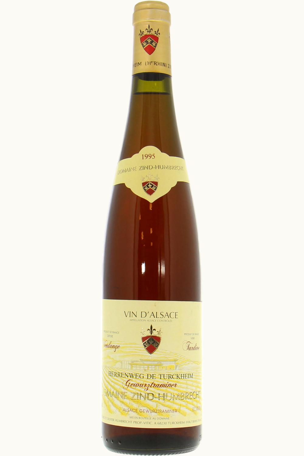 Domaine Zind Humbrecht Domaine Zind Humbrecht Gewurz Herrenweg de Turckheim Alsace, 1995