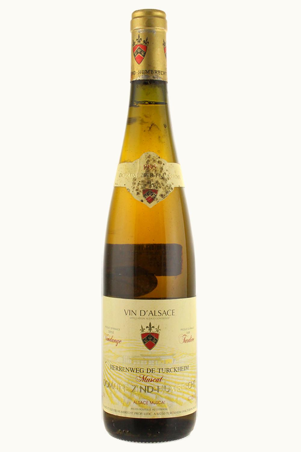 Domaine Zind Humbrecht Domaine Zind Humbrecht Muscat Herrenweg de Turckheim Vendange Tardive Alsace, 1995