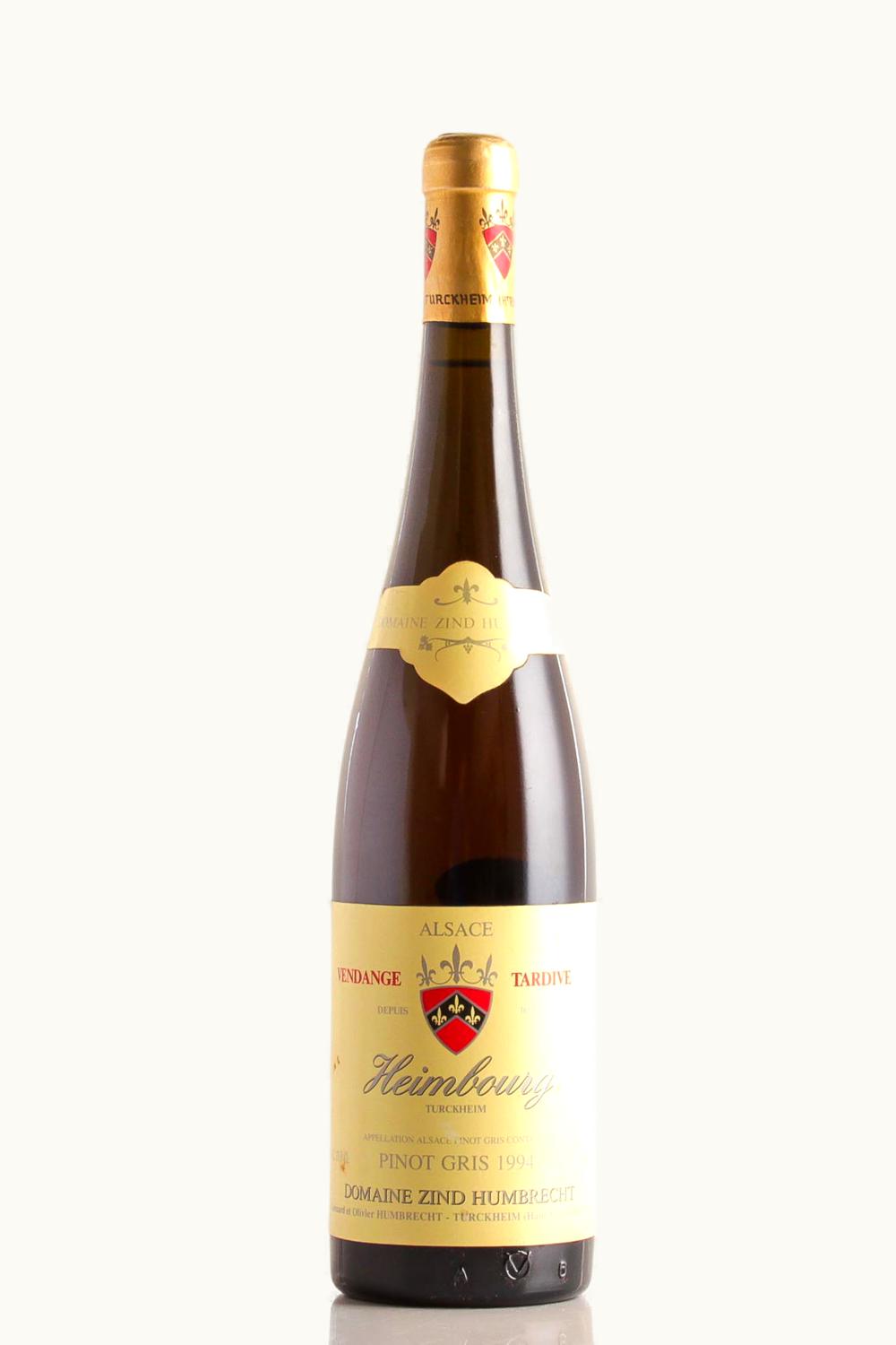 Domaine Zind Humbrecht Domaine Zind Humbrecht Pinot Gris Heimbourg Vendange Tardive Alsace, 1994