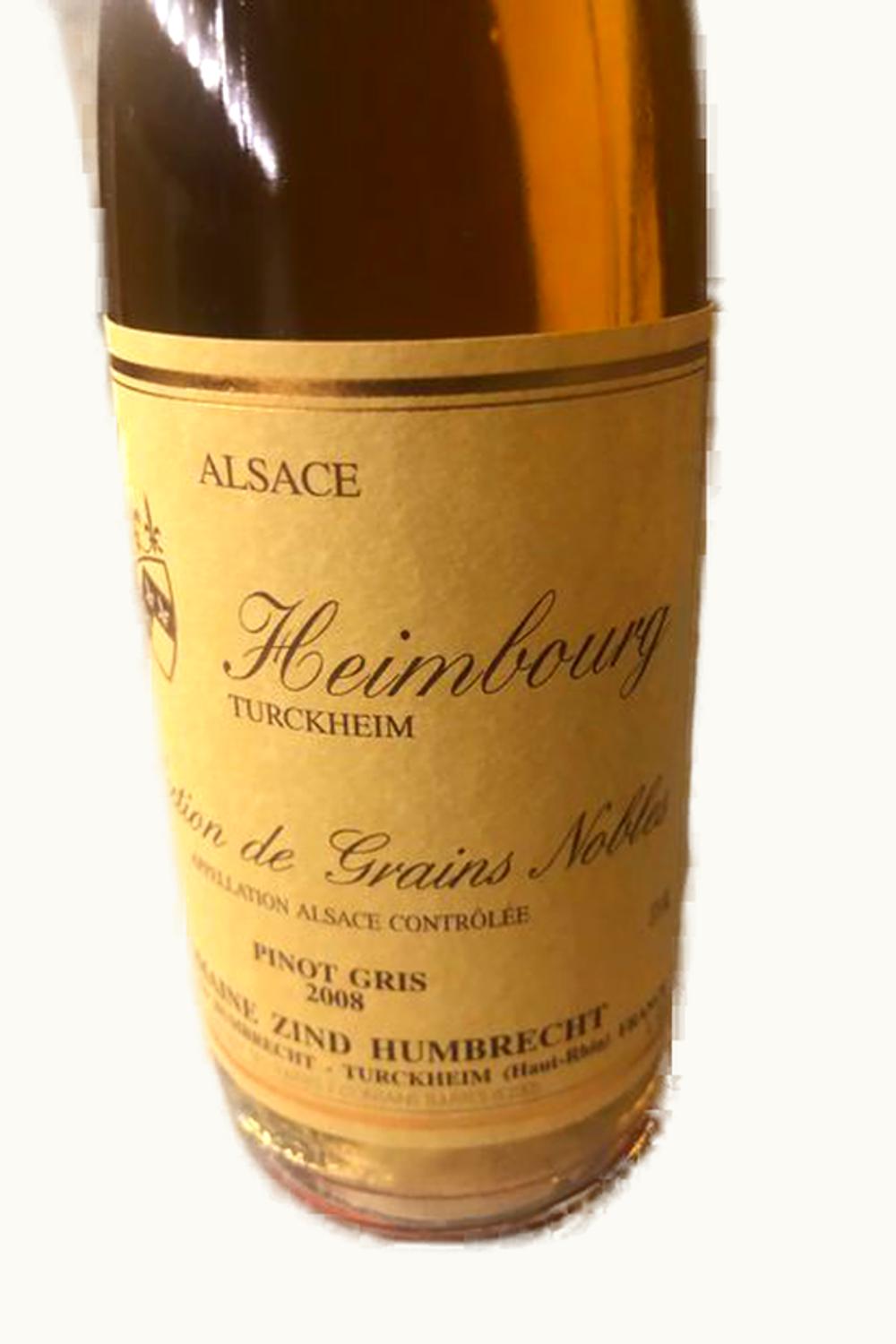 Domaine Zind Humbrecht Domaine Zind Humbrecht Pinot Gris Heimbourg Turckheim Select de Grain Noble Alsace, 1993