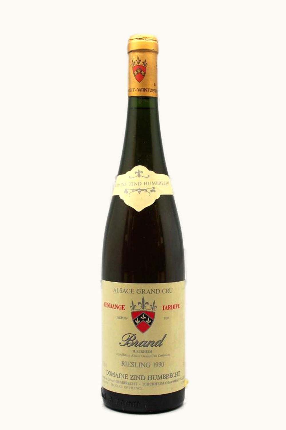 Domaine Zind Humbrecht Domaine Zind Humbrecht Riesling Vendange Tardive Brand Alsace Grand Cru, 1990