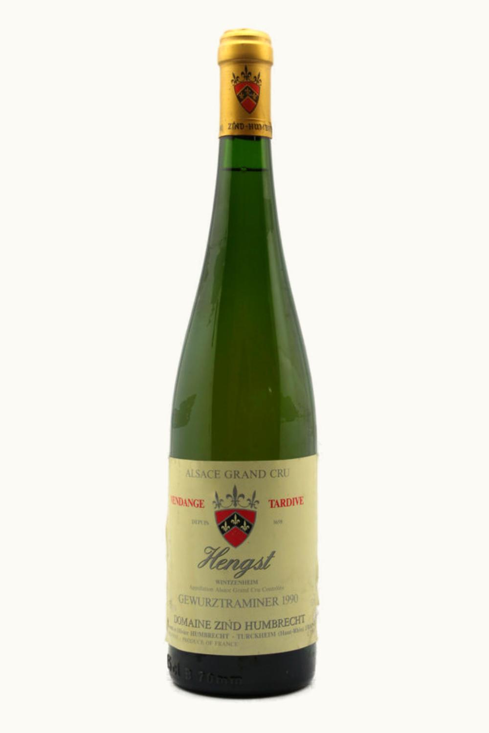 Domaine Zind Humbrecht Domaine Zind Humbrecht Gewurz Vendange Tardive Hengst Alsace Grand Cru, 1990