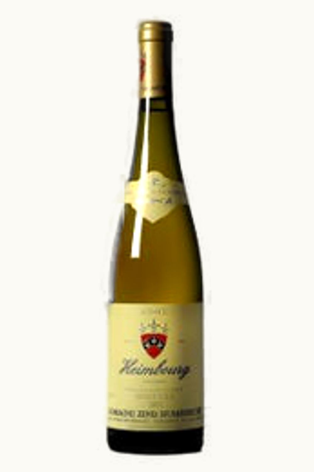 Domaine Zind Humbrecht Domaine Zind Humbrecht Gewurz Vendange Tardive Heimbourg Alsace, 1990