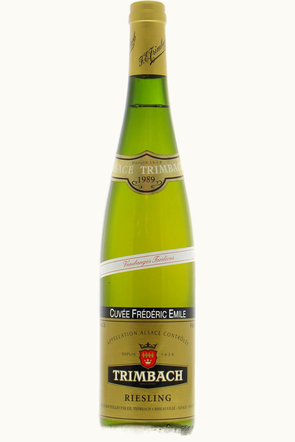 F.E. Trimbach F.E. Trimbach Riesling Cuvée Frédéric Emile Vendange Tardive Alsace, 1989