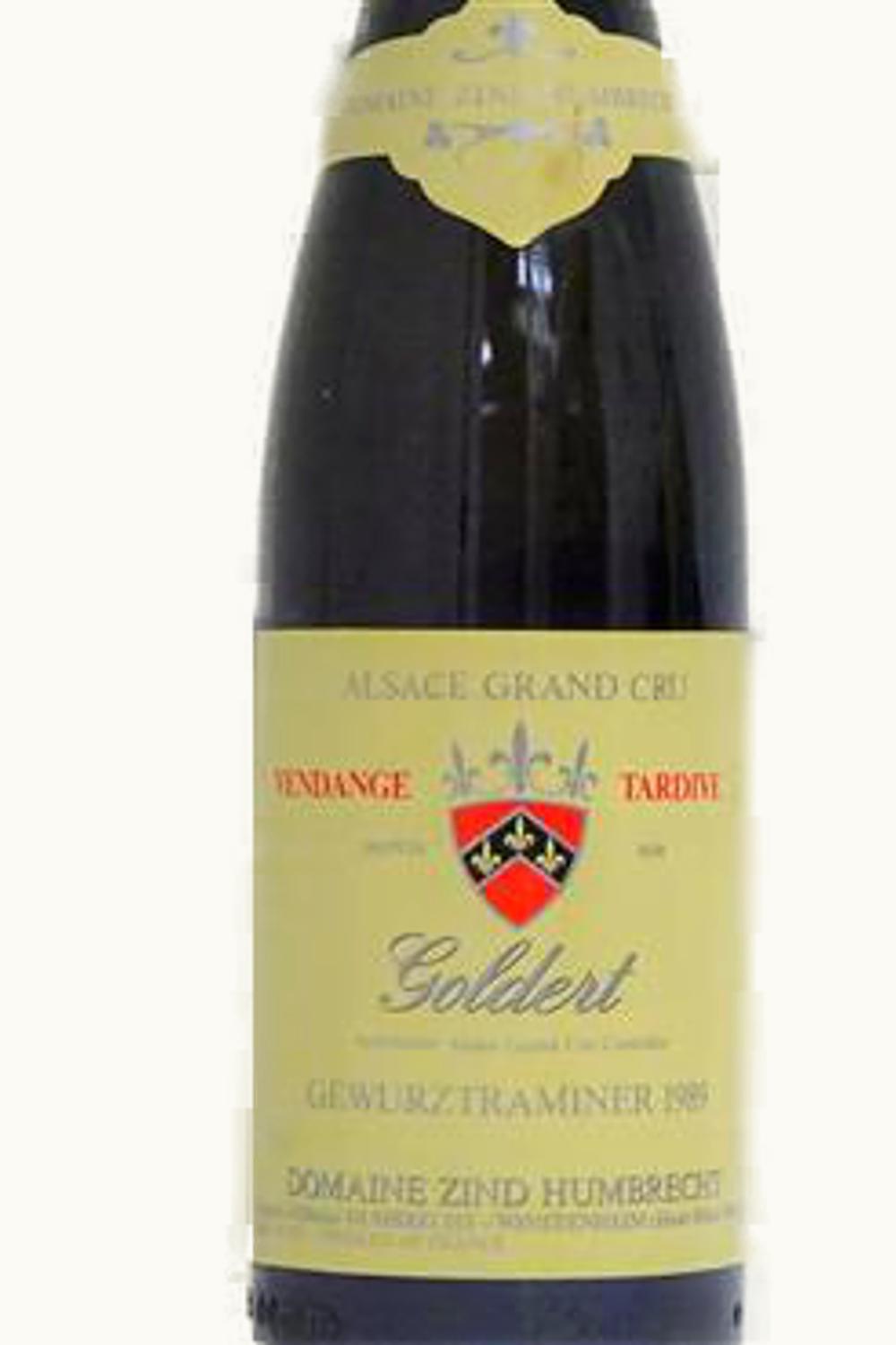 Domaine Zind Humbrecht Domaine Zind Humbrecht Gewurz Vendange Tardive Goldert Alsace Grand Cru, 1989