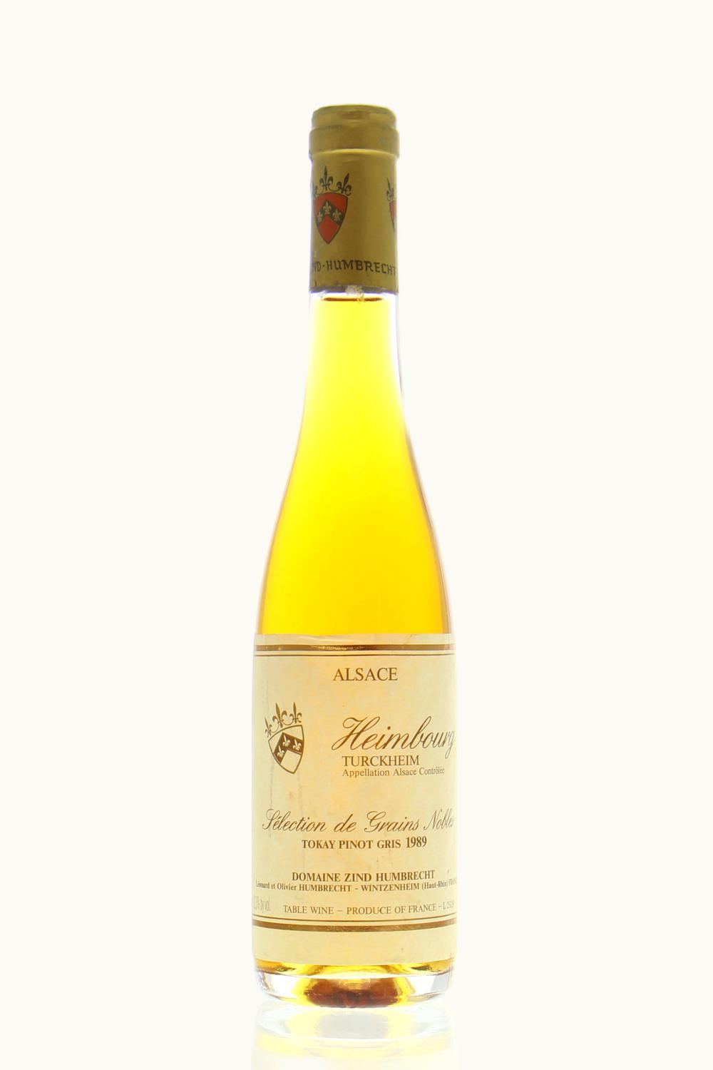 Domaine Zind Humbrecht Domaine Zind Humbrecht Pinot Gris Heimbourg Turckheim Select de Grain Noble Alsace, 1989