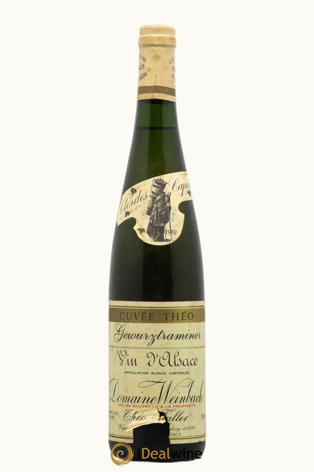 Domaine Weinbach Gewurz Cuvée Théo Clos de Capucins Alsace, 1989