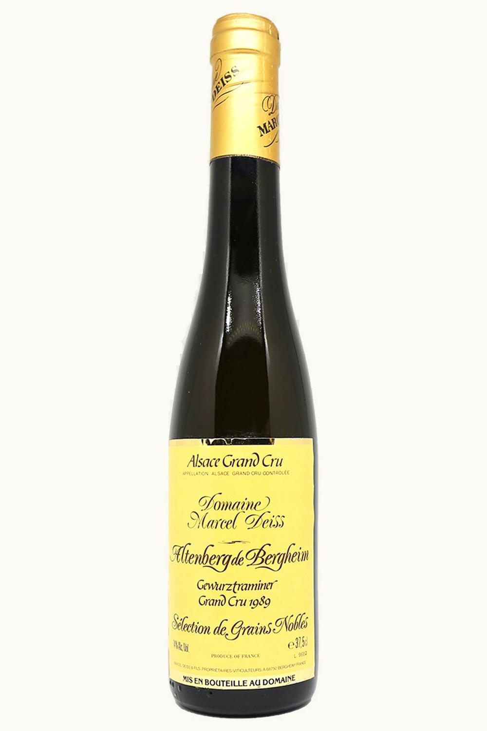 Domaine Marcel Deiss Gewurz Select de Grain Noble Alsace, 1989