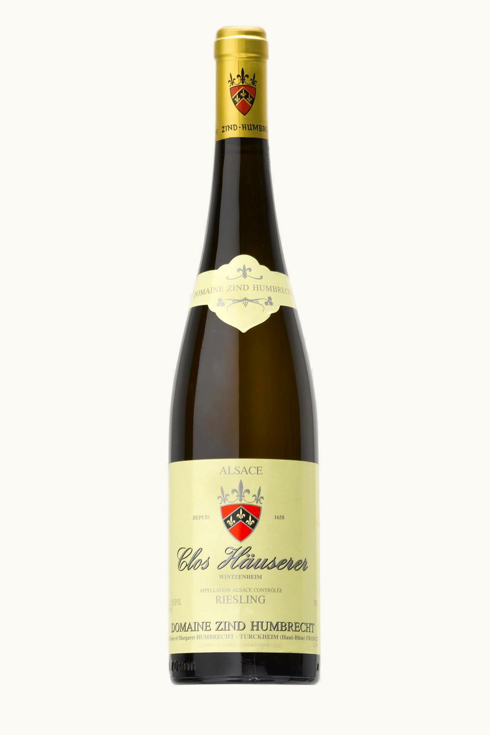 Domaine Zind Humbrecht Domaine Zind Humbrecht Riesling Vendange Tardive Grand Cru Clos Hauser Alsace, 1989