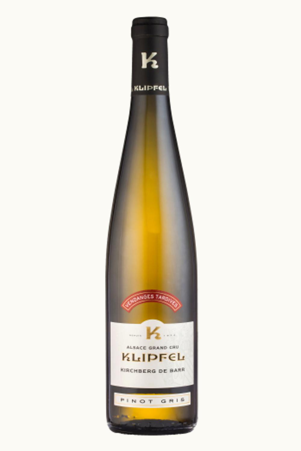 Klipfel Pinot Gris Select Grain Noble Kirchberg de Barr Alsace Grand Cru, 1989