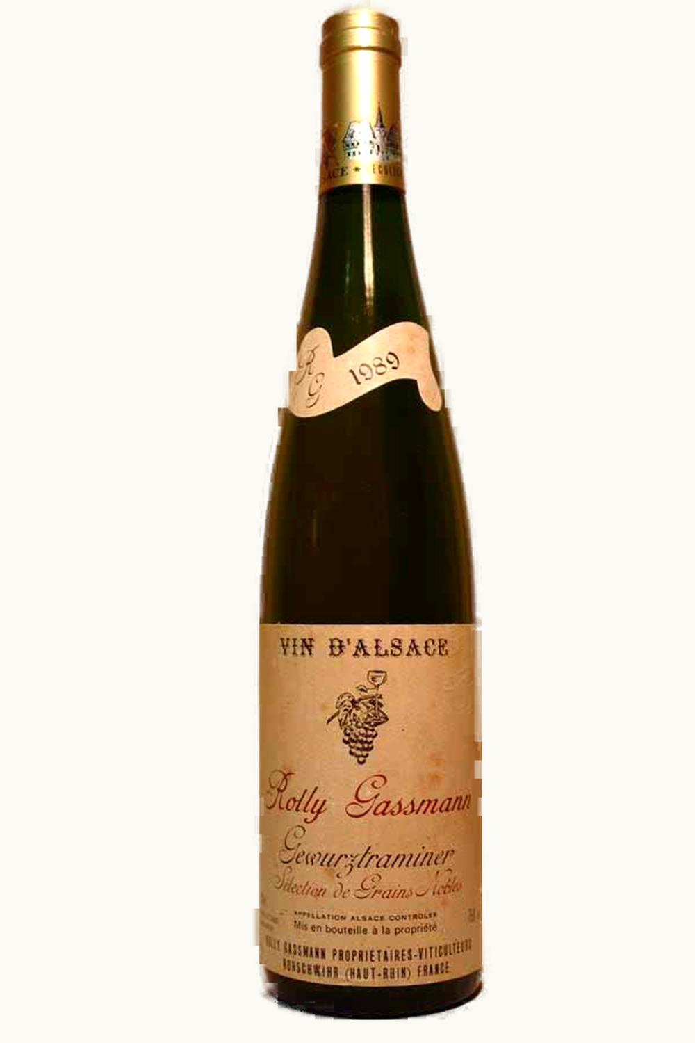 Rolly Gassmann Gewurz Select de Grain Noble Alsace, 1989
