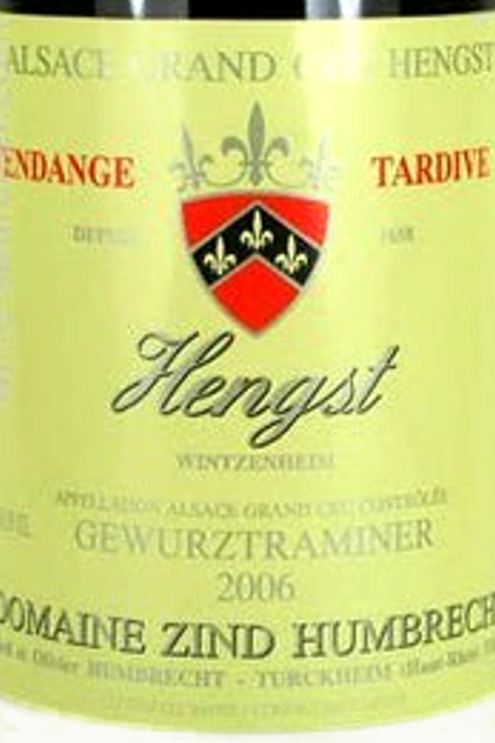 Domaine Zind Humbrecht Gewurz Heimbourg Vendange Tardive Alsace, 1988