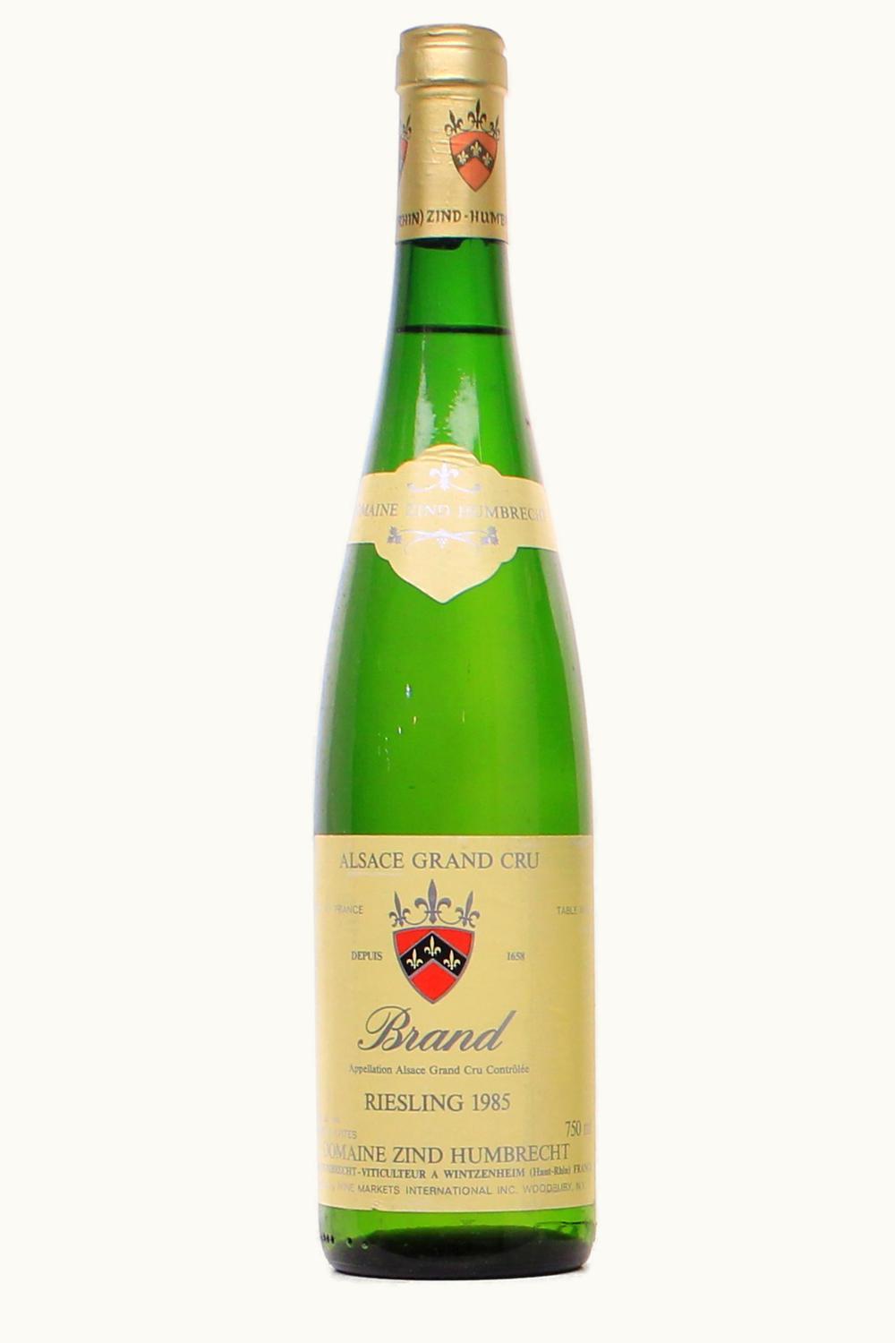 Domaine Zind Humbrecht Riesling Brand Alsace Grand Cru, 1985