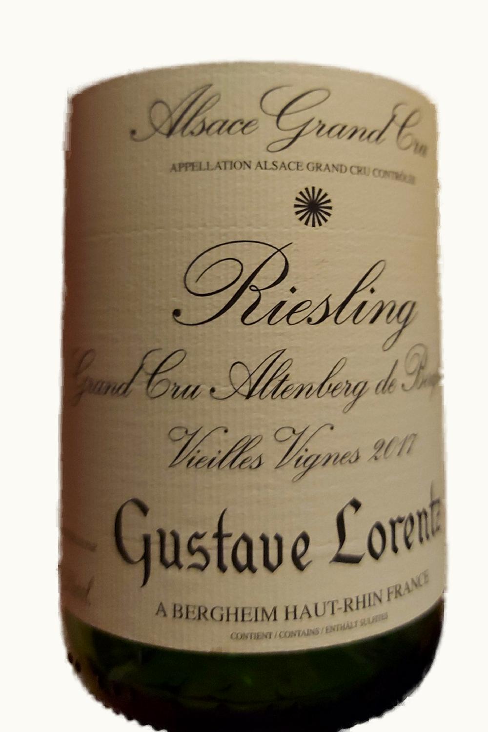 Gustave Lorentz Gewurz Vieilles Vignes Altenburg de Bergheim Alsace Grand Cru, 1983