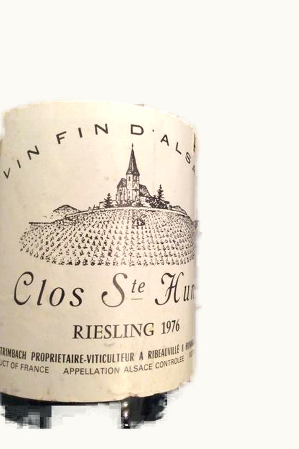 F.E. Trimbach F.E. Trimbach Riesling Clos St. Hune Alsace, 1976