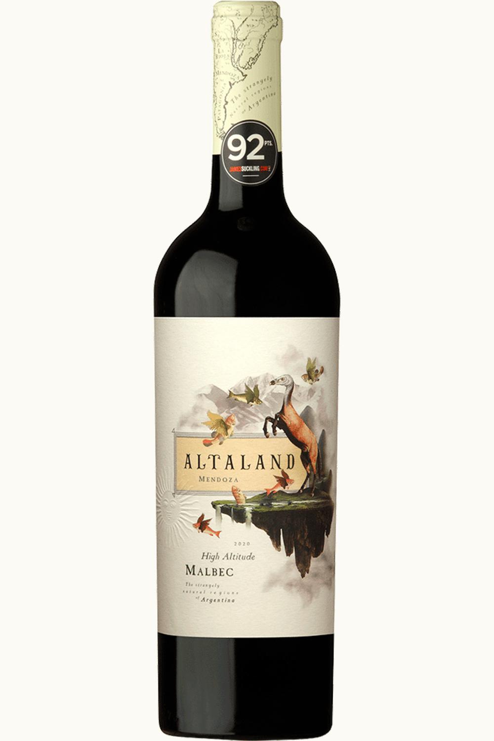Altaland Altaland High Altitude Malbec Mendoza Argentina, 2021
