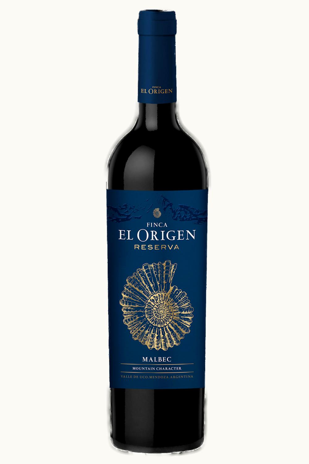 Finca El Origin Finca El Origin Rsrv Estate Malbec Uco Valley Mendoza Argentina, 2021