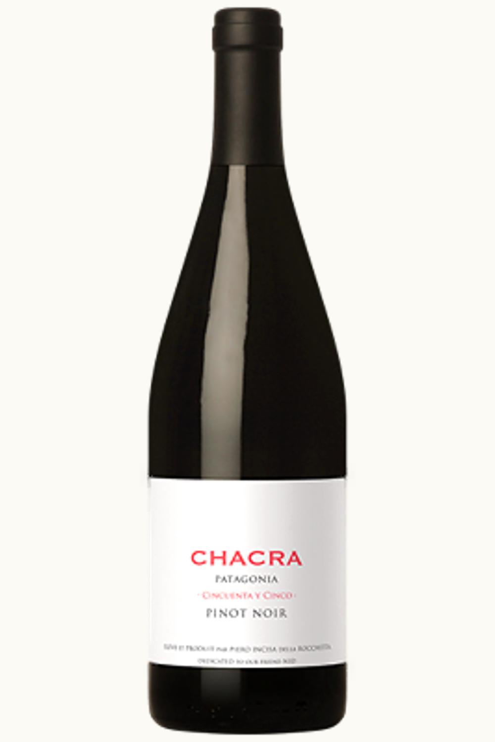 Chacra Chacra Cincuenta y Cinco 55 Pinot Noir Rio Negro Patagonia Argentina, 2020