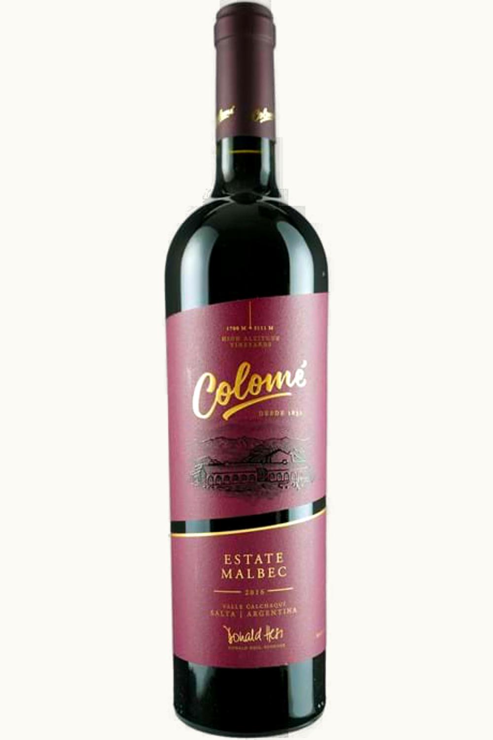 Colome Colome Estate Malbec Salta Argentina, 2020
