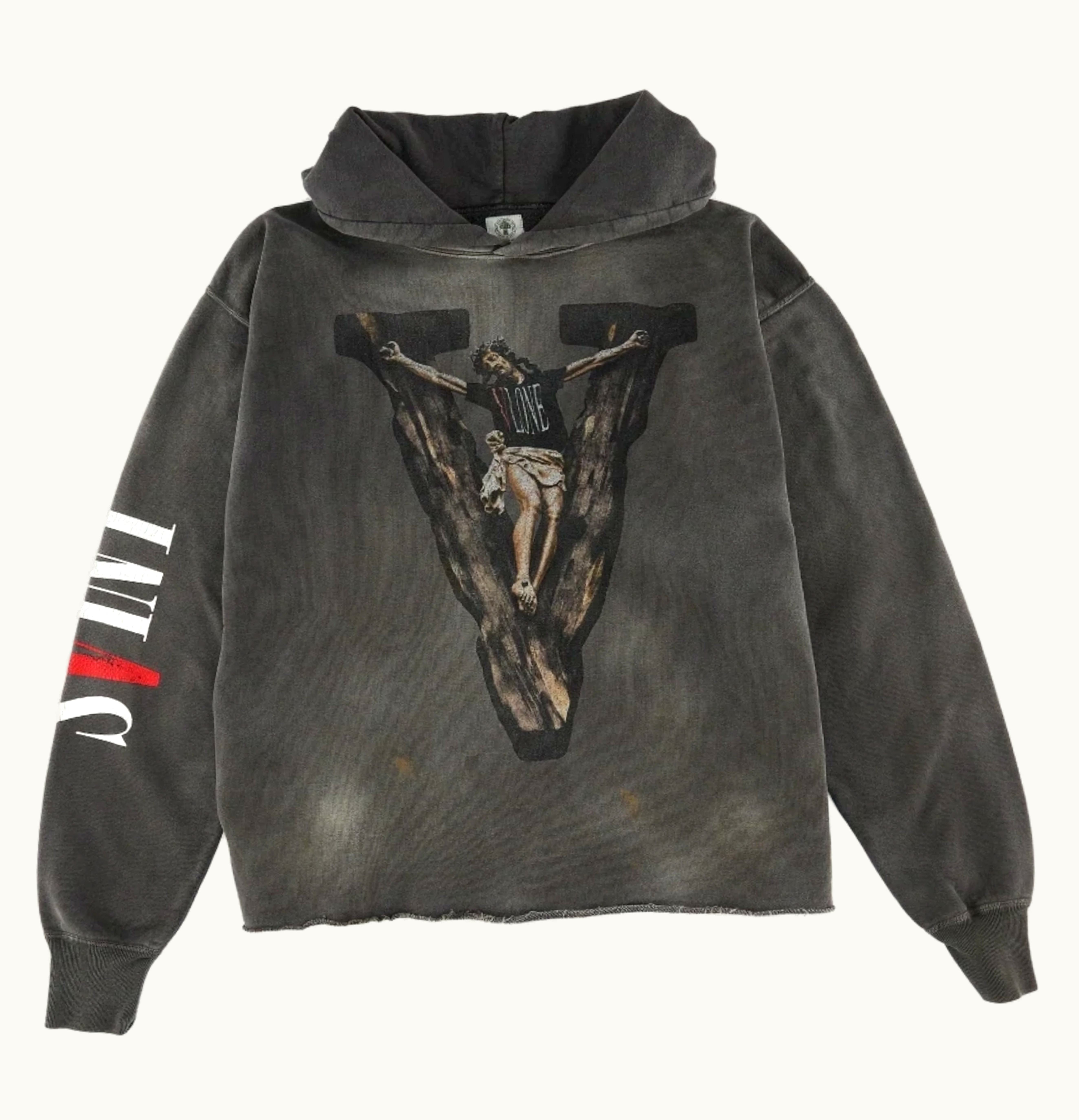 SAINT Mxxxxxx Saint Mxxxxxx x VLONE Hoodie Black