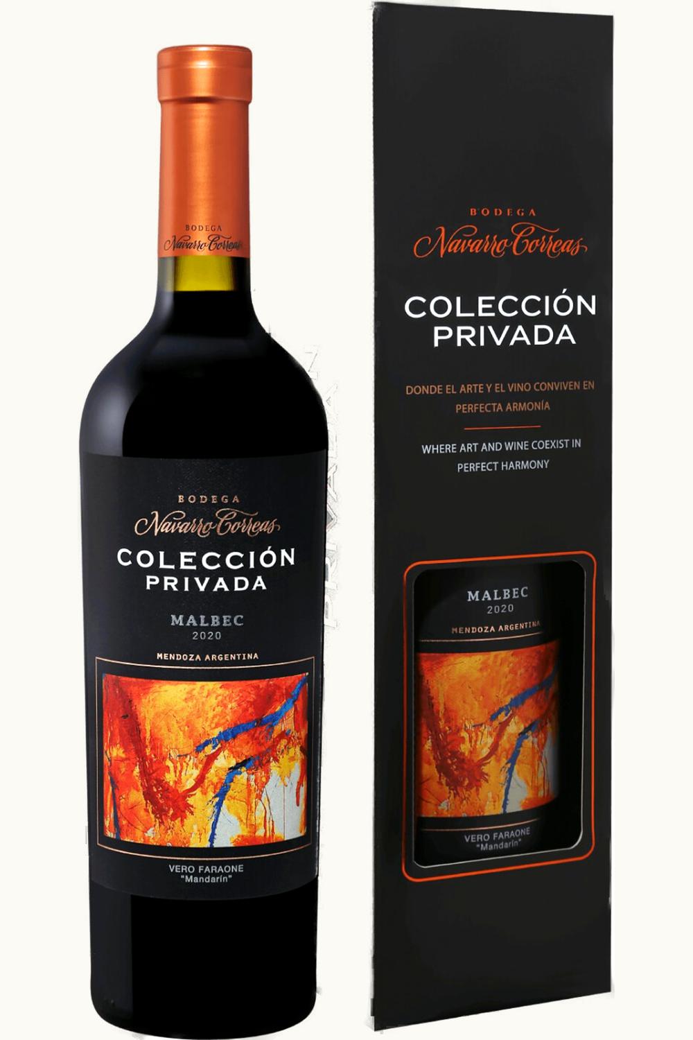 Navarro Correas Navarro Correas Collection Prvt Malbec Mendoza Argentina, 2020