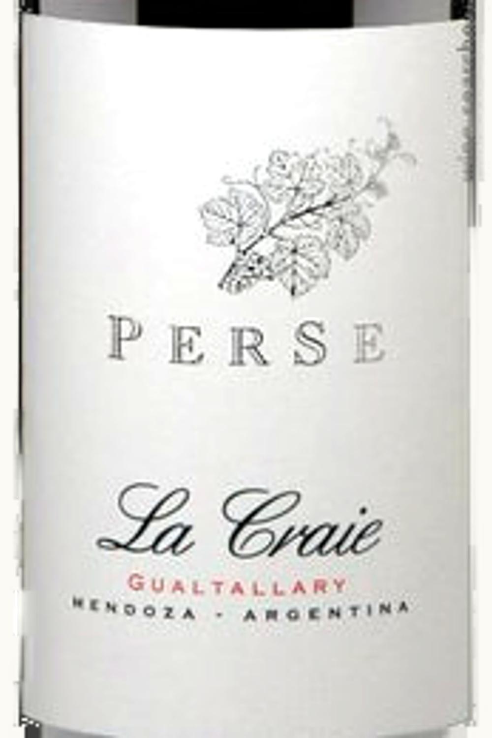 PerSe PerSe La Craies Gualtallary Tupungato Uco Valley Mendoza Argentina, 2019