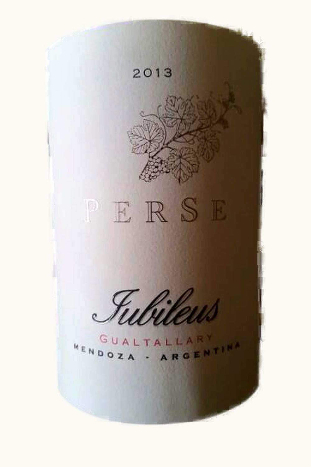 PerSe PerSe Jubileus Gualtallary Tupungato Uco Valley Mendoza Argentina, 2019