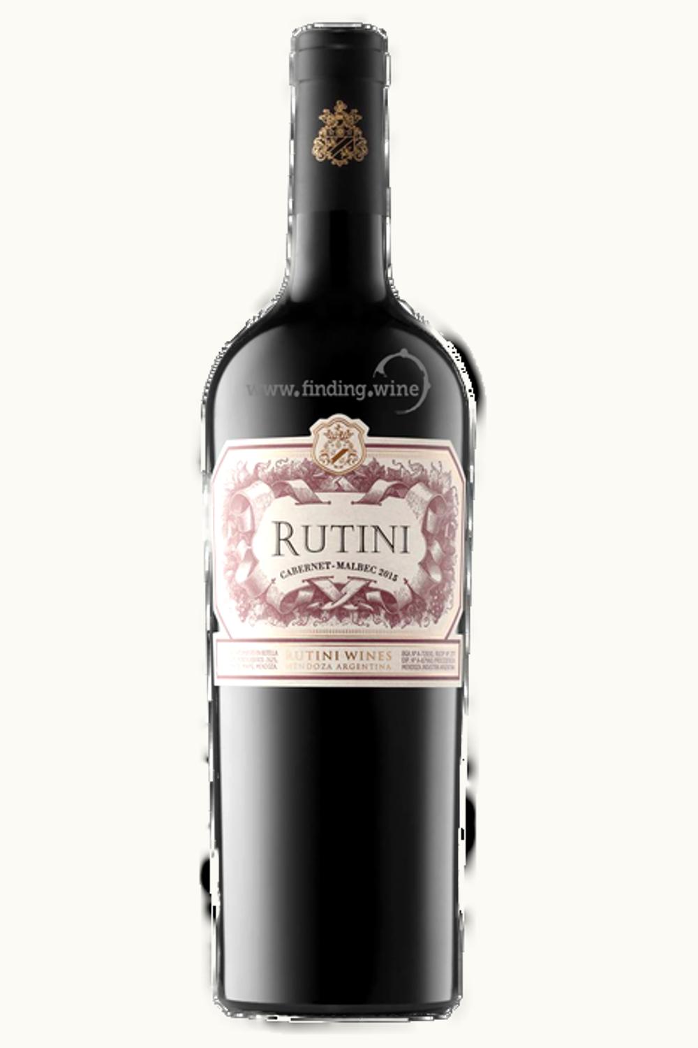 Rutini Rutini Cabernet Malbec Mendoza Argentina, 2019