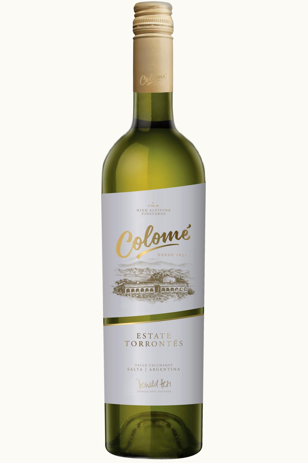 Colome Colome Estate Torrontes Calchaqui Valley Salta Argentina, 2019