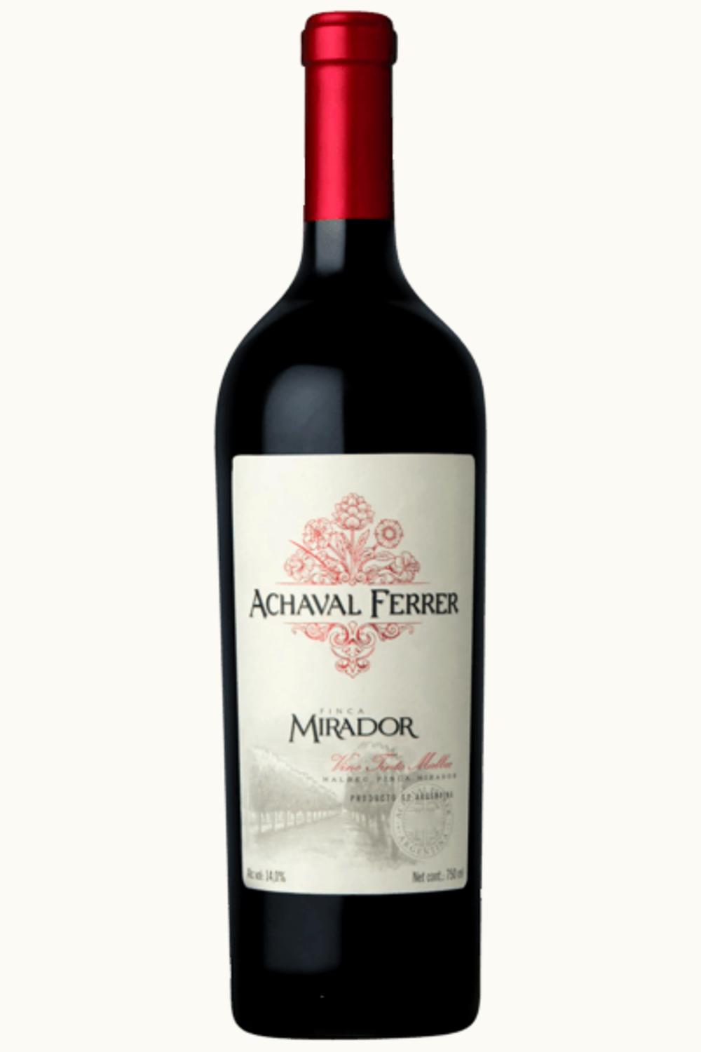 Achaval Ferrer Achaval Ferrer Finca Mirador Malbec Maipu Mendoza Argentina, 2018