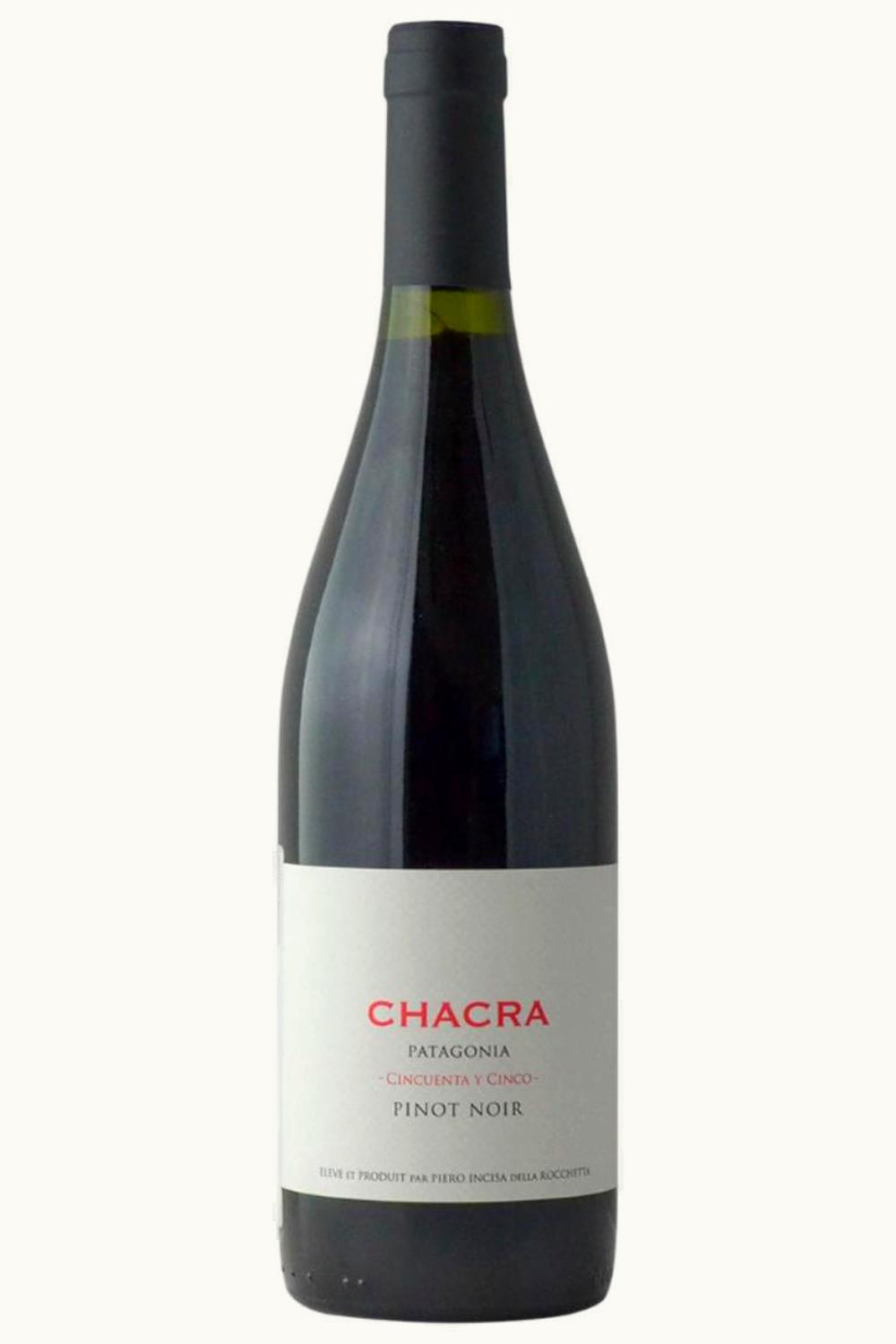 Chacra Chacra Cincuenta y Cinco 55 Pinot Noir Rio Negro Patagonia Argentina, 2018