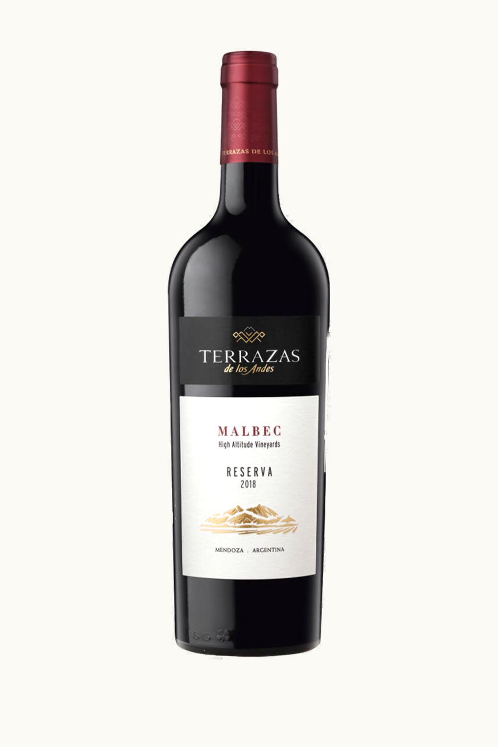 Terrazas de los Andes Terrazas de los Andes Reserve Malbec Mendoza Argentina, 2018
