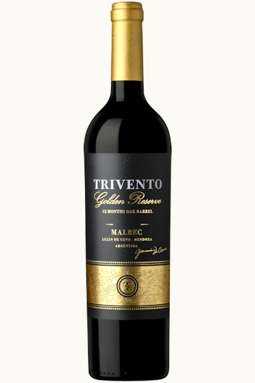 Trivento Trivento Golden Reserve Malbec Luján de Cuyo Mendoza Argentina, 2018