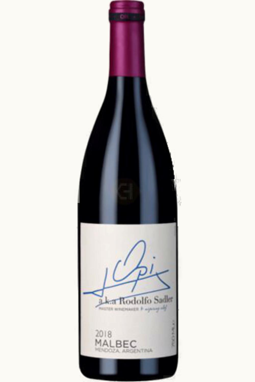 Opi a.k.a Rodolfo Saddler Opi a.k.a Rodolfo Saddler Malbec Mendoza Argentina, 2018
