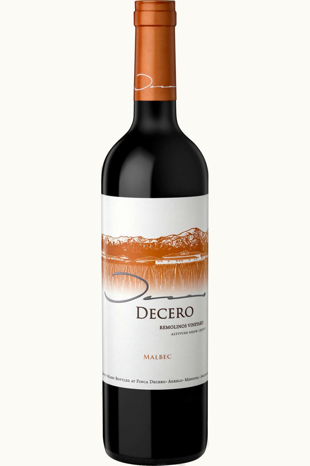 Finca Decero Finca Decero Remolinos Malbec Agrelo Mendoza Argentina, 2018