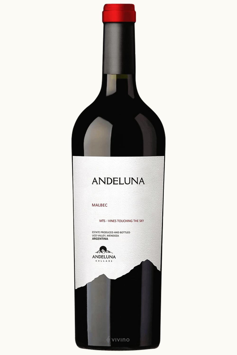 Andeluna Andeluna 1300 Malbec Uco Valley Mendoza Argentina, 2018