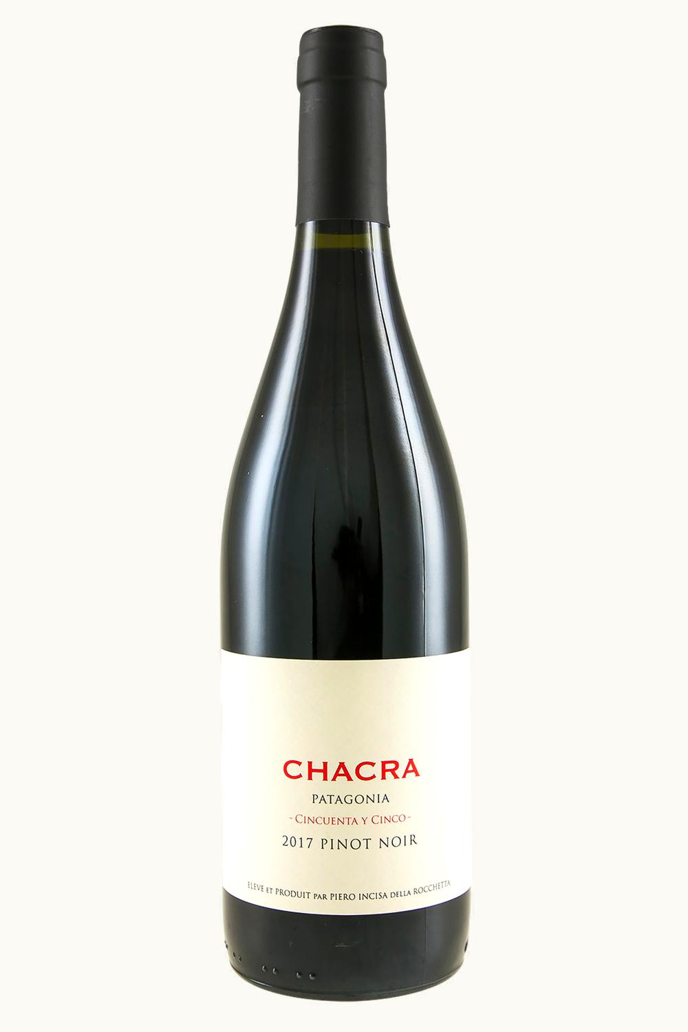 Chacra Chacra Cincuenta y Cinco 55 Pinot Noir Rio Negro Patagonia Argentina, 2017