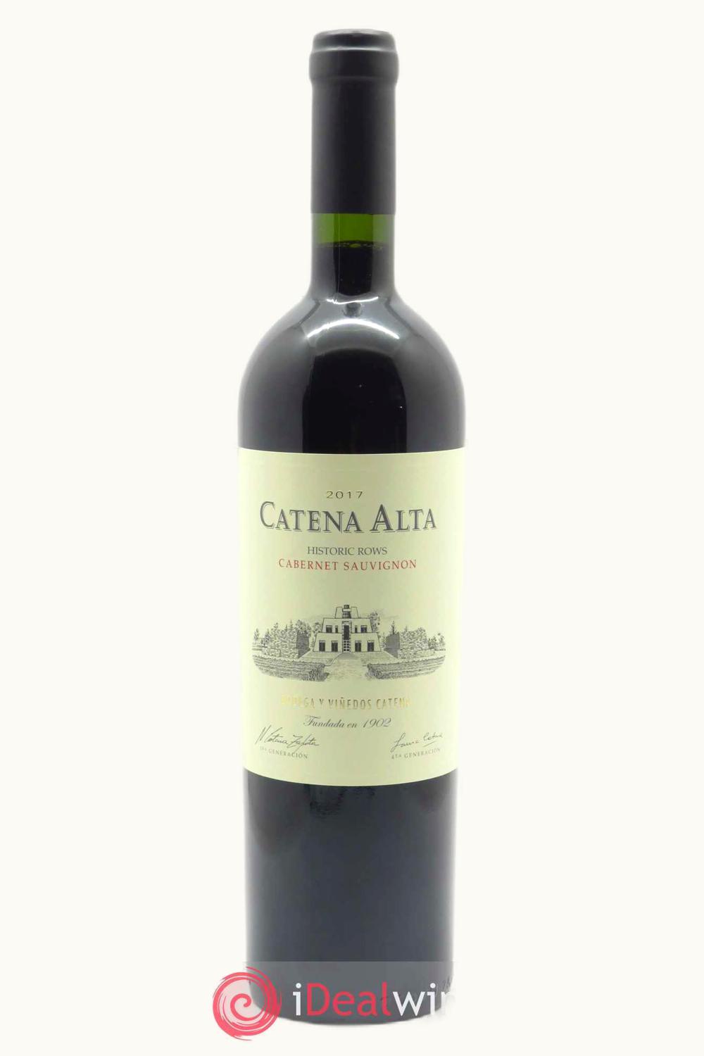 Catena Zapata Catena Zapata Alta Cabernet Sauvignon Mendoza Argentina, 2017