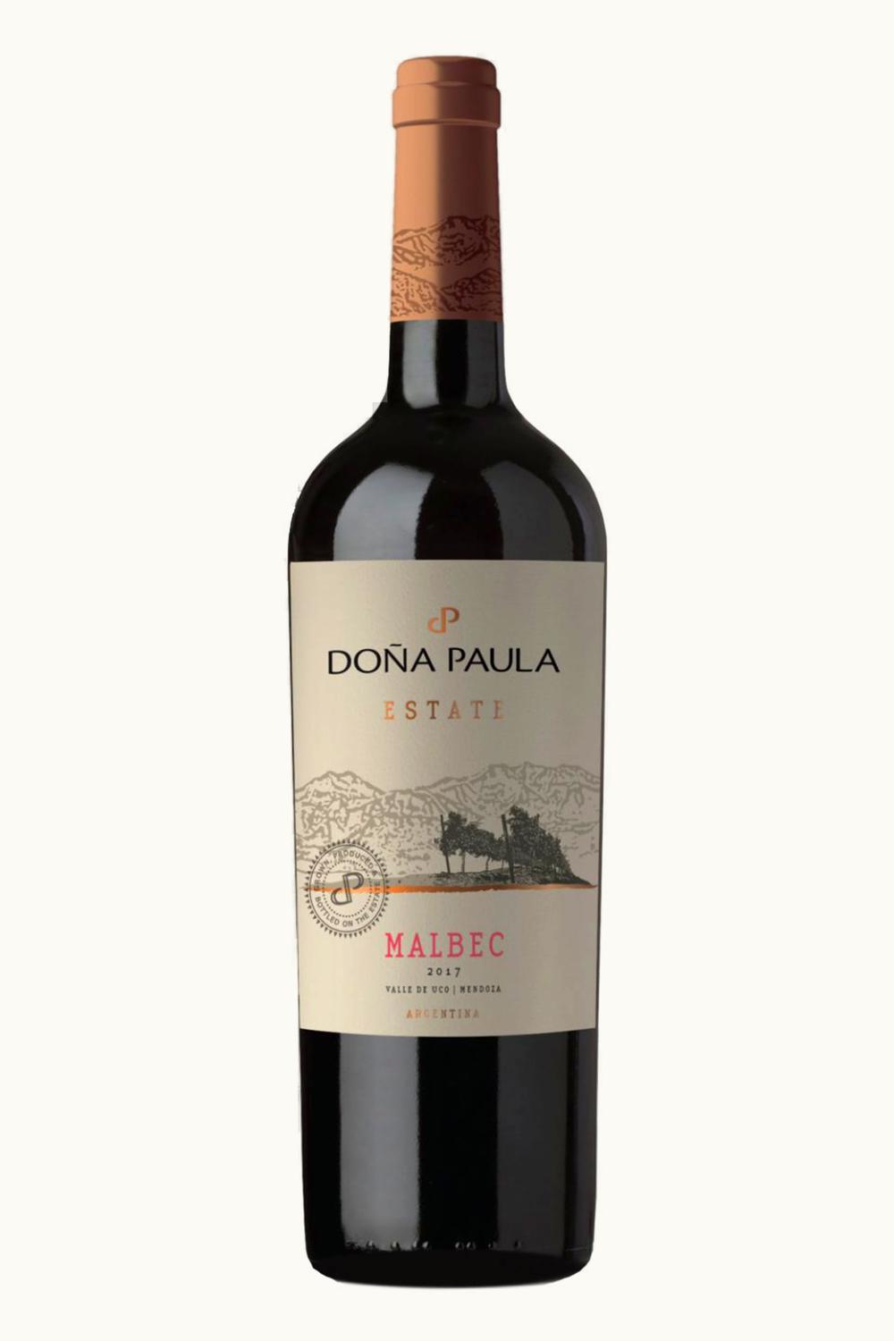 Doña Paula Doña Paula Estate Malbec Ugarteche Mendoza Argentina, 2017