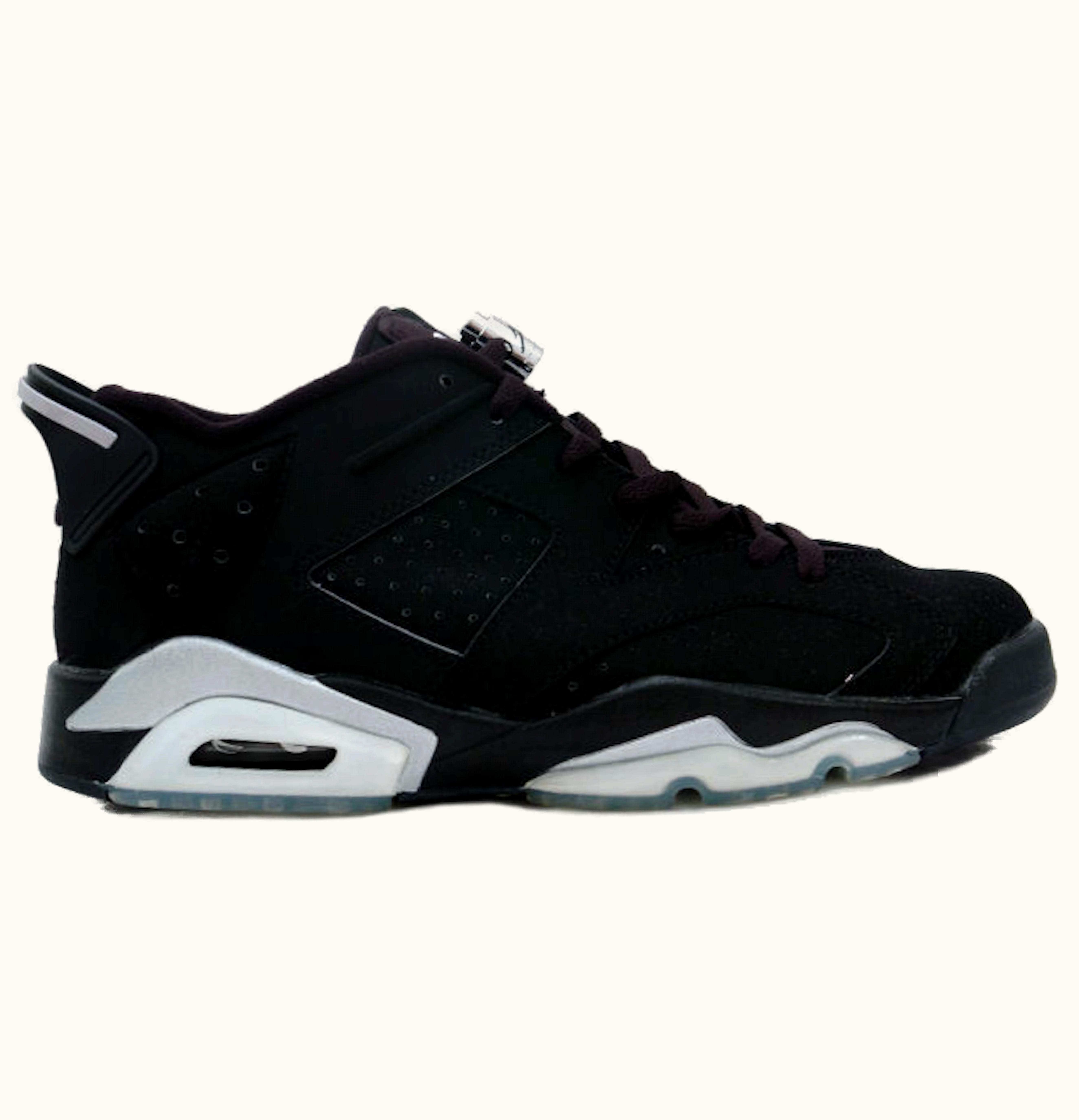 Jordan Air Jordan 6 Retro Low Black Metallic Silver