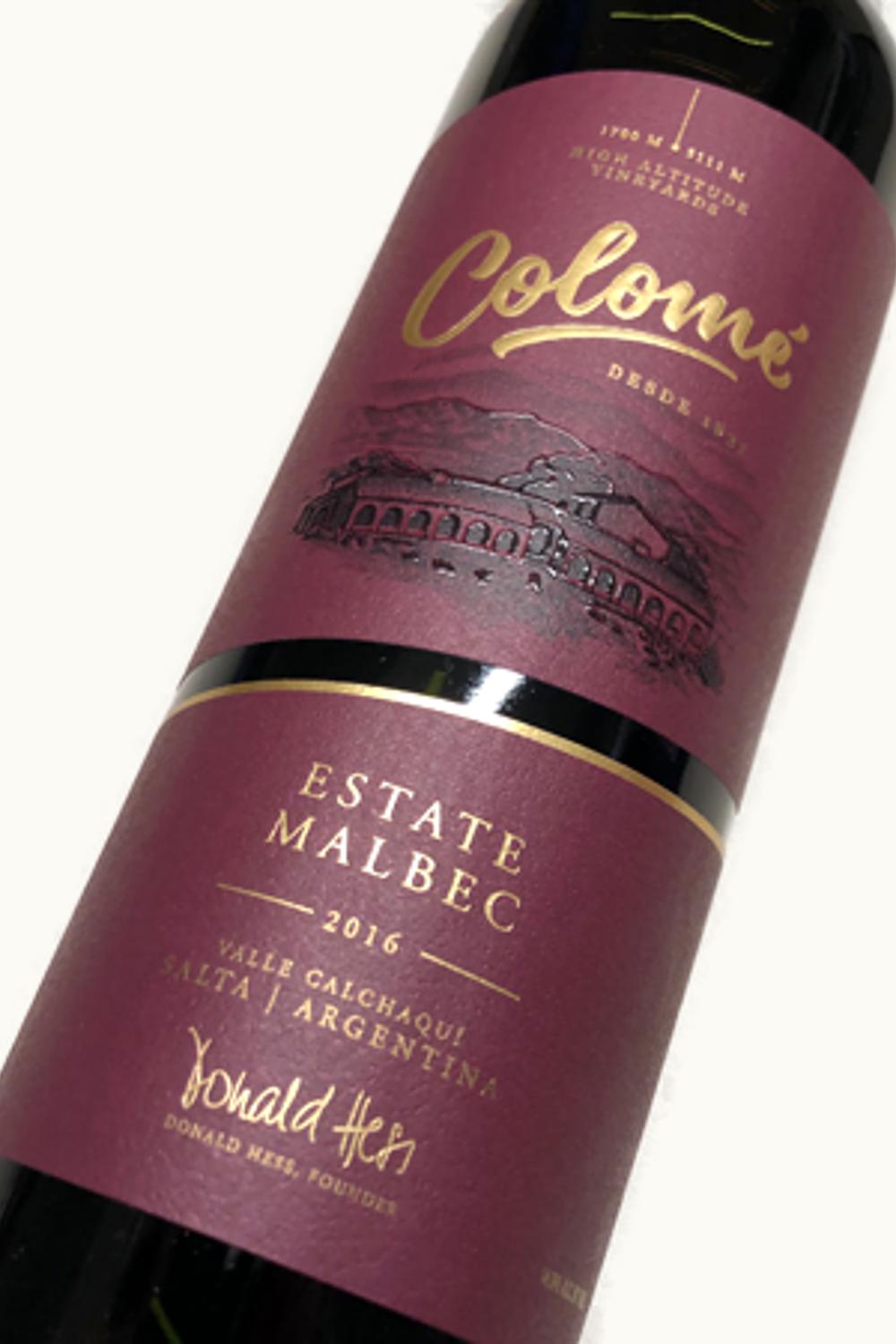 Colome Colome Estate Malbec, 2016
