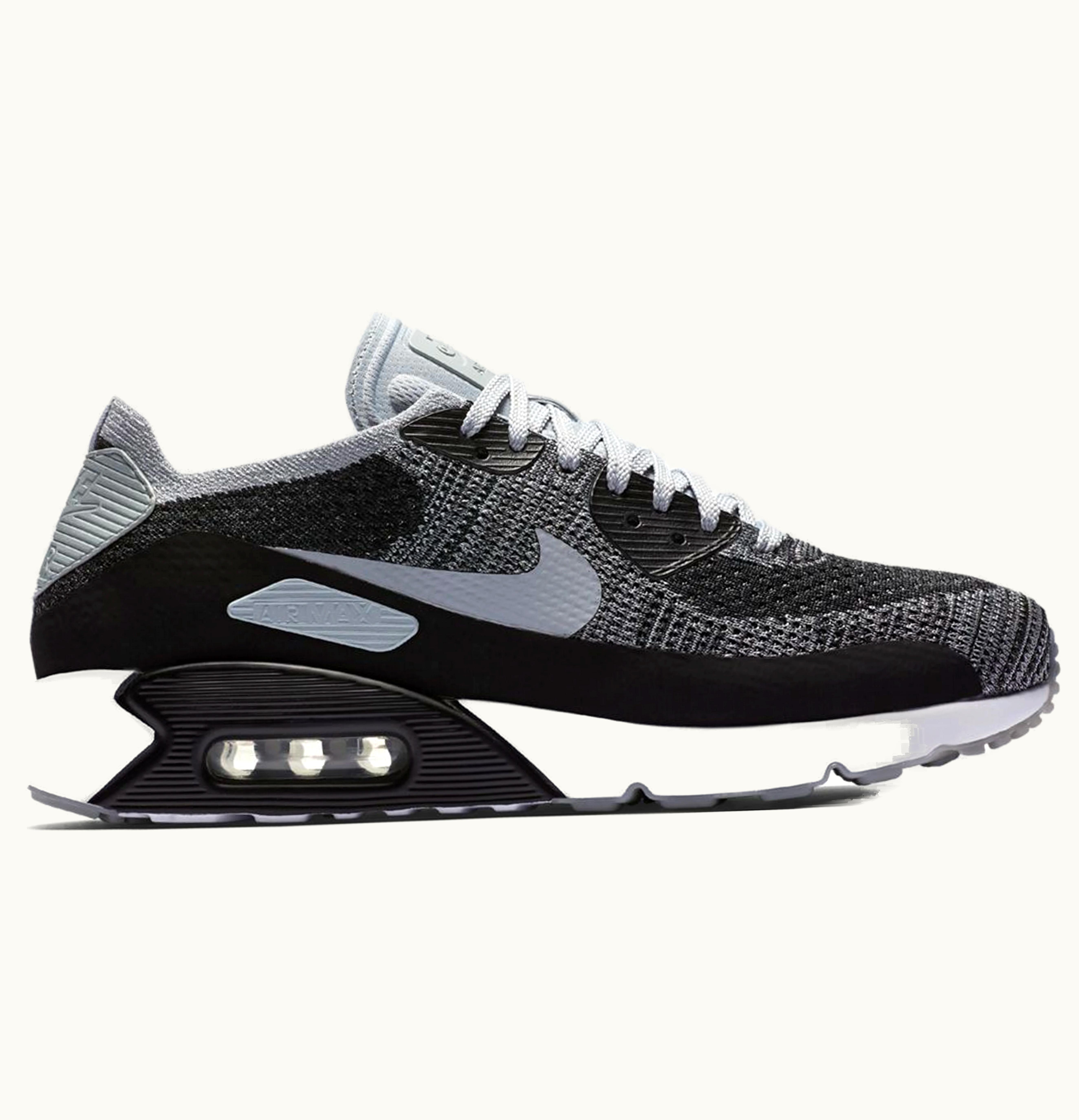 Nike Nike Air Max 90 Ultra 2 Flyknit Black Wolf Grey