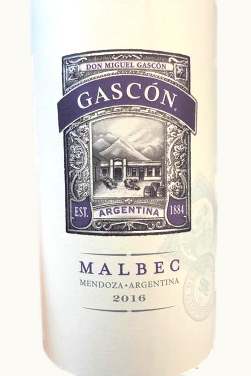 Don Miguel Gascón Don Miguel Gascón Malbec Mendoza, 2016