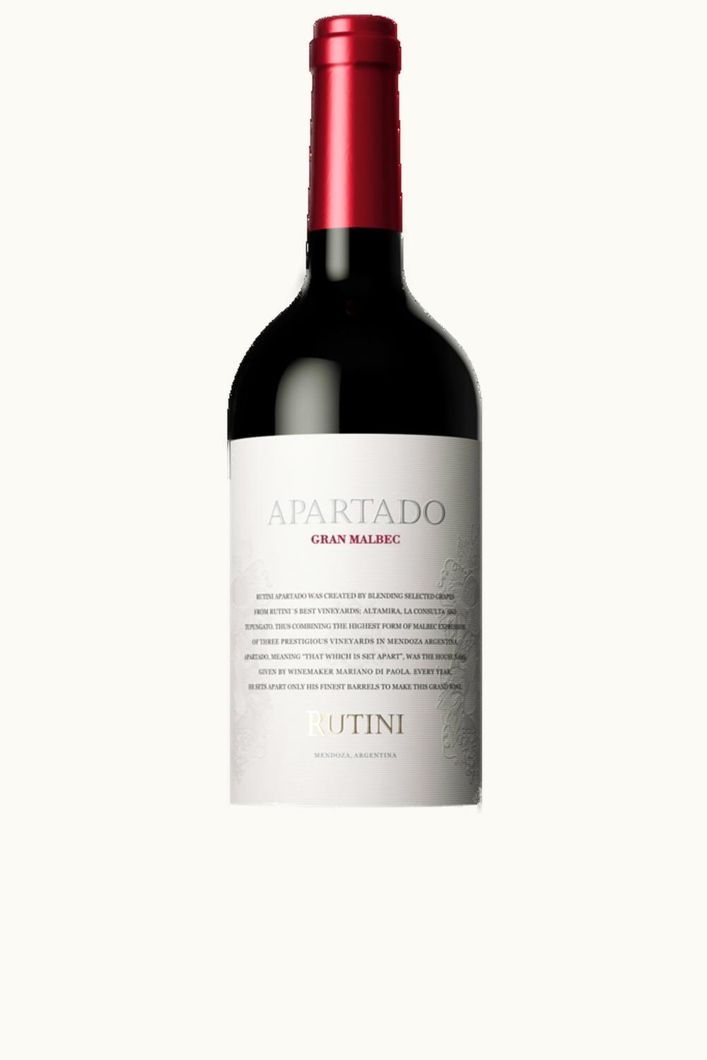 Rutini Rutini Apartado Grand Cabernet Sauvignon Gualtallary Tupungato Uco Valley, 2015