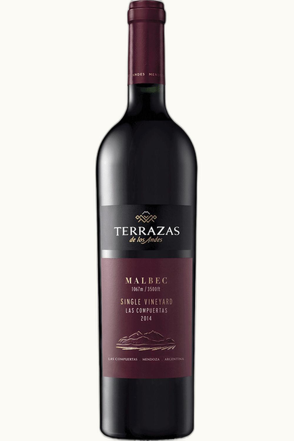 Terrazas de los Andes Terrazas de los Andes Afincado Single Malbec Compuertas Mendoza, 2015