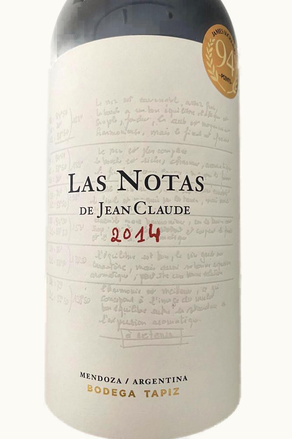 Tapiz Tapiz Notas de Jean Claude Mendoza, 2014